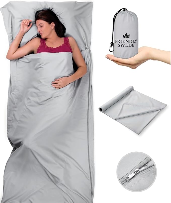 Grey Microfiber - Zipper