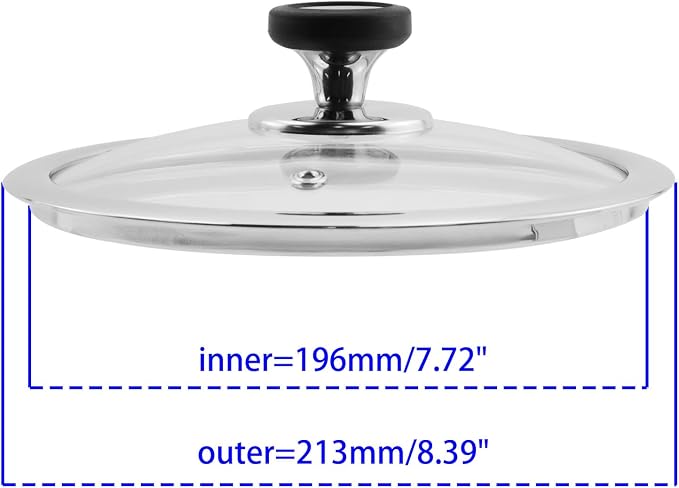 Round and black lid