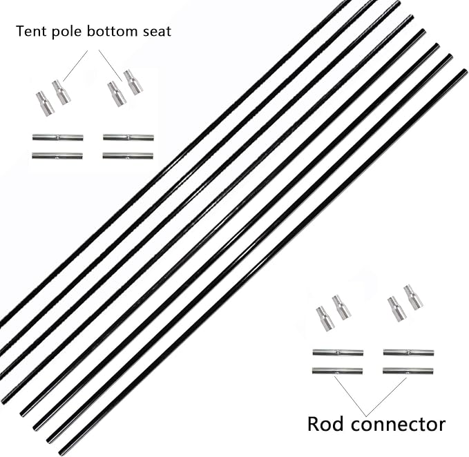 17 inches- 36 packs( black)