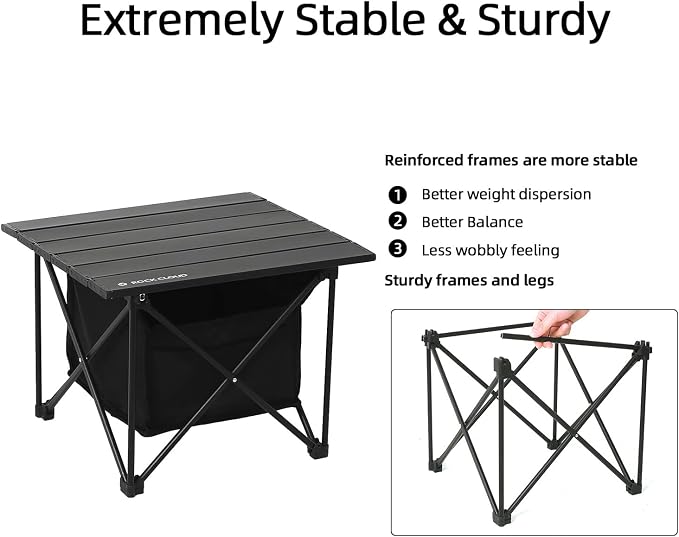 With Storage Bag Reinforced Black