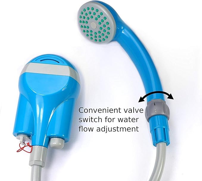 Blue-Shower head