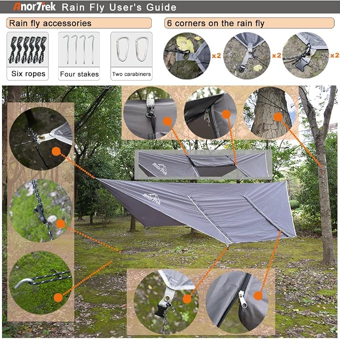 Green With Rain Fly Tarp