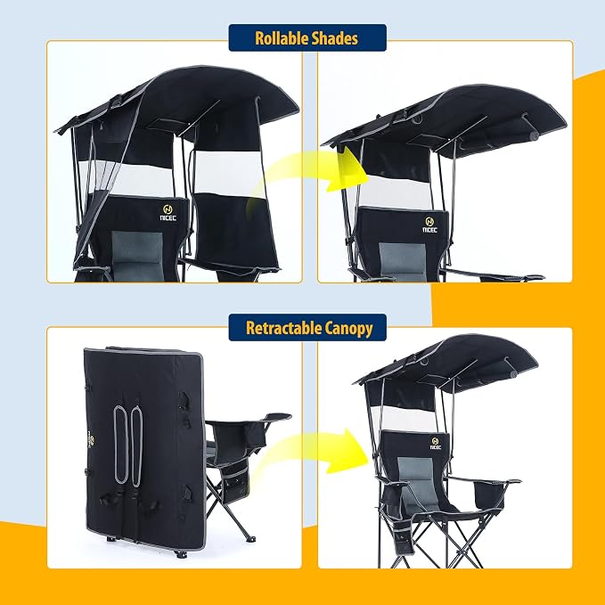 1-pack Heated Chair Black&grey