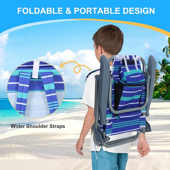2-pack Stripe Blue
