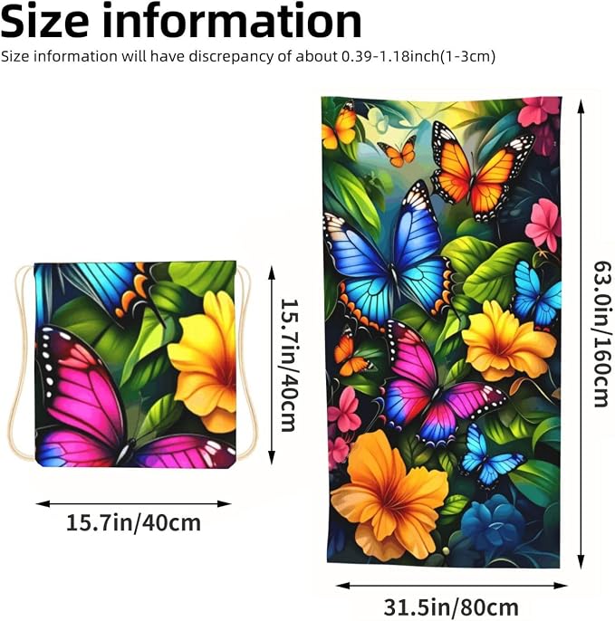 Vibrant Butterfly Floral