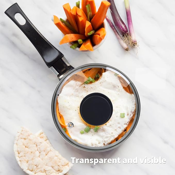 Round Black Handle