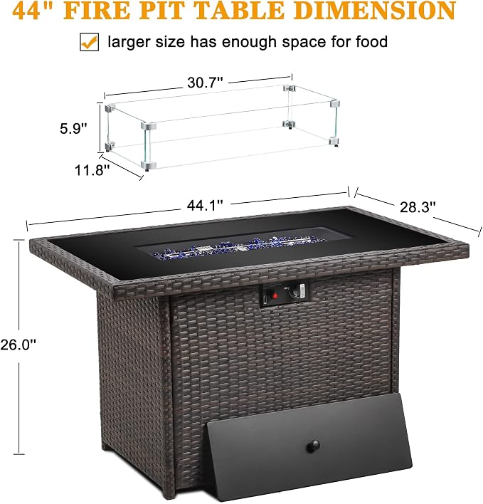 Brown-Glass Top