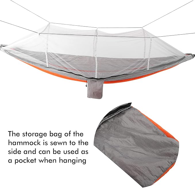 Orange and Gray Mesh