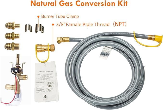 With NG Conversion Kit & Wind Guard