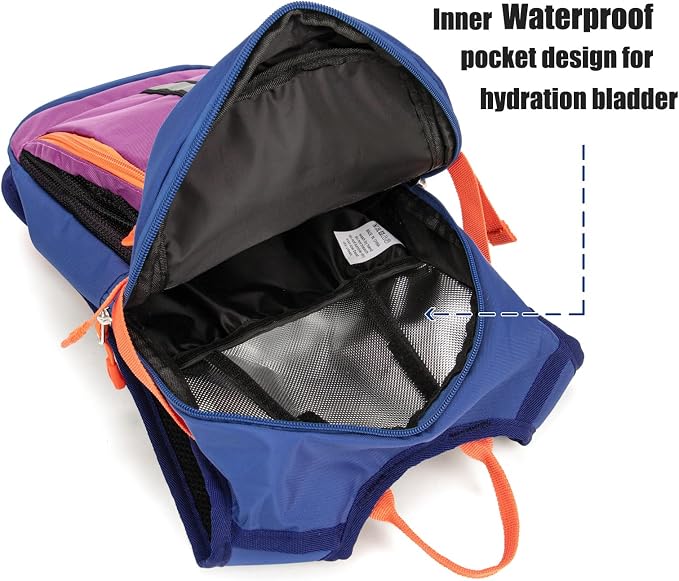 Purple with front storage