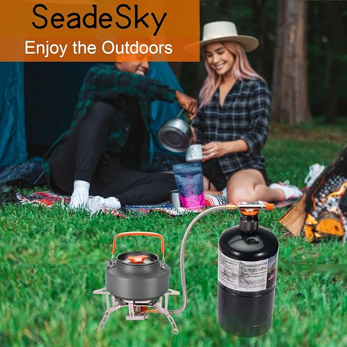 Backpacking Stove with Adapter