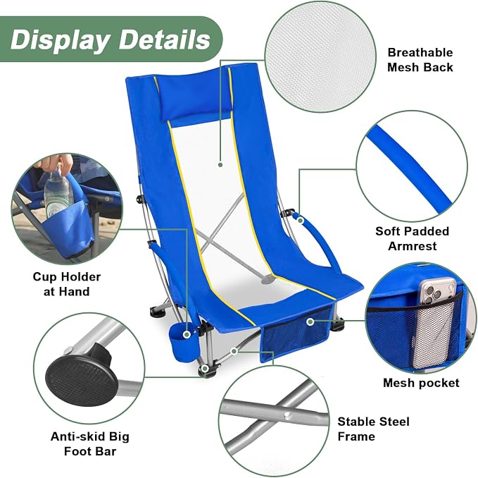 Blue - High Back