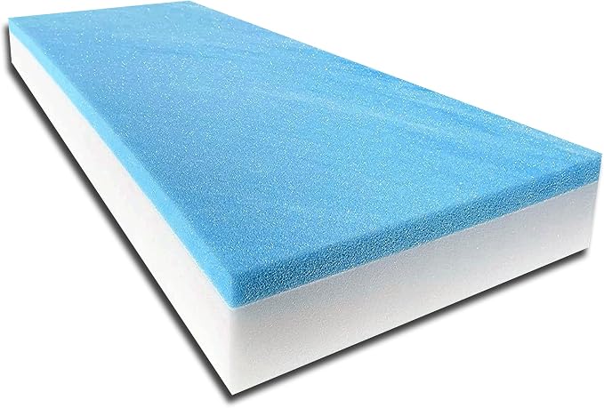 Gel-on-white-foam