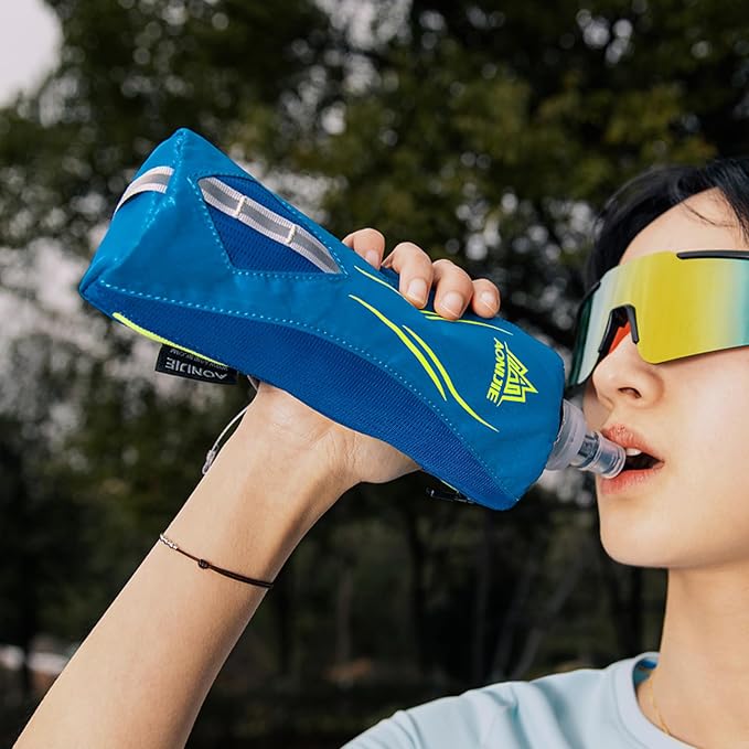 A-Black 500ml Handheld Bottle