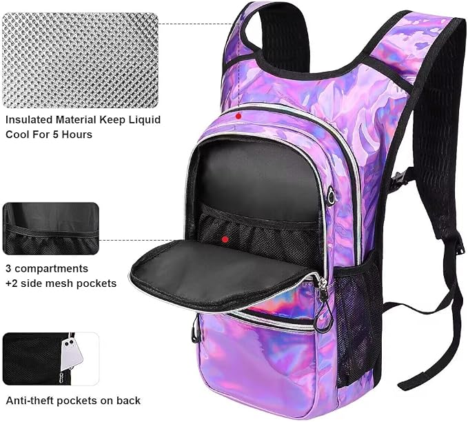 Holographic PurpleBlue