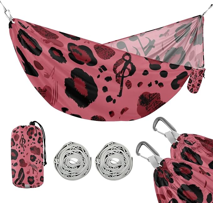 Leopard Print Notes Red