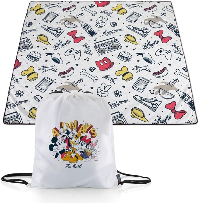 Disney Mickey Mouse & Friends - White With Red and Yellow Accents