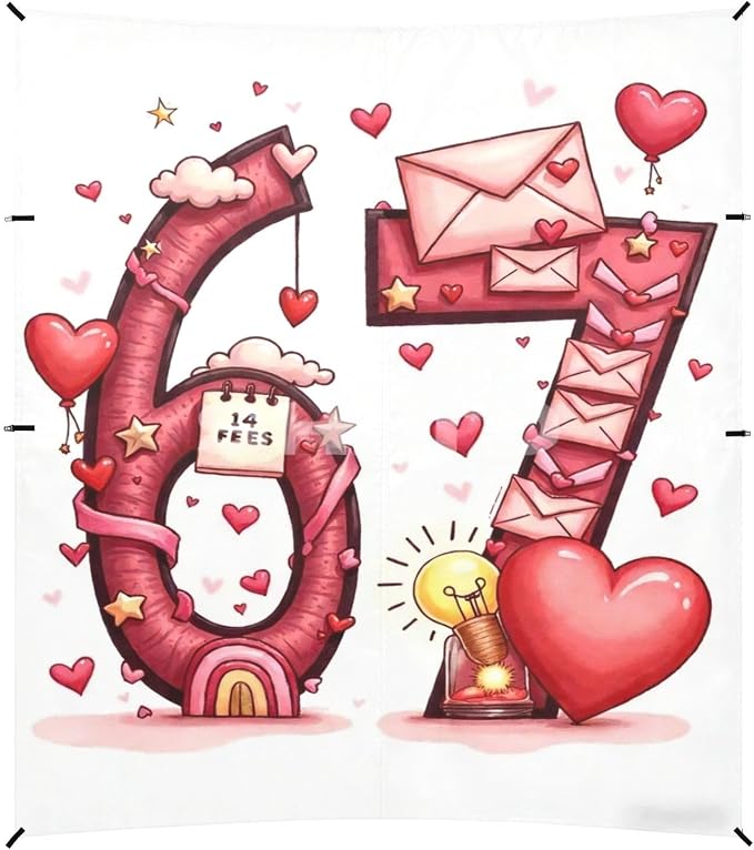 Valentine Heart 67 Envelope