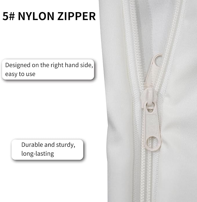 Beige with zipper right