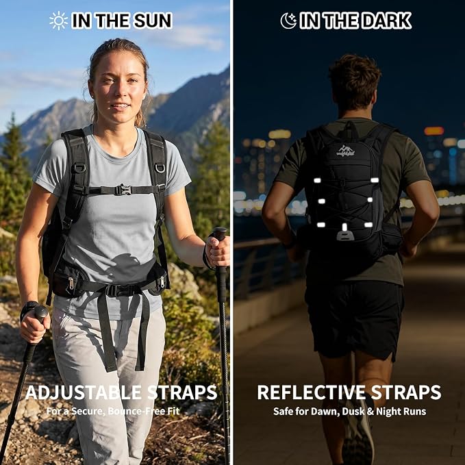 Black With 2l Water Bladder