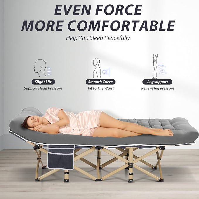 Grey Cot/Grey Pad