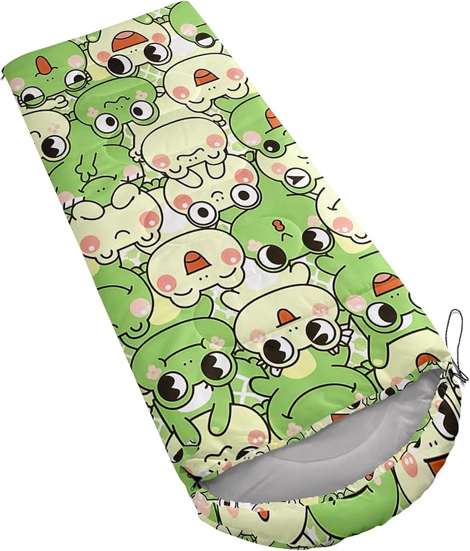 Cute Cartoon Frog Green 7
