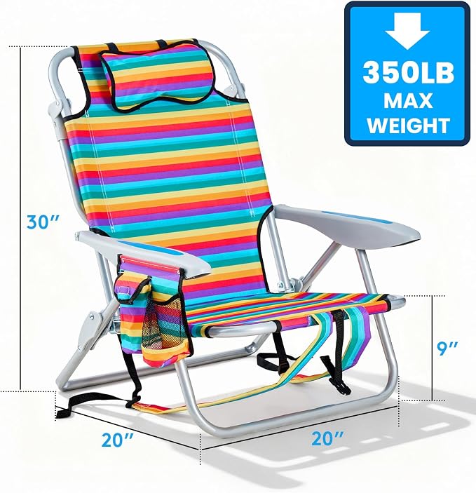 Rainbow Striped|2pcs