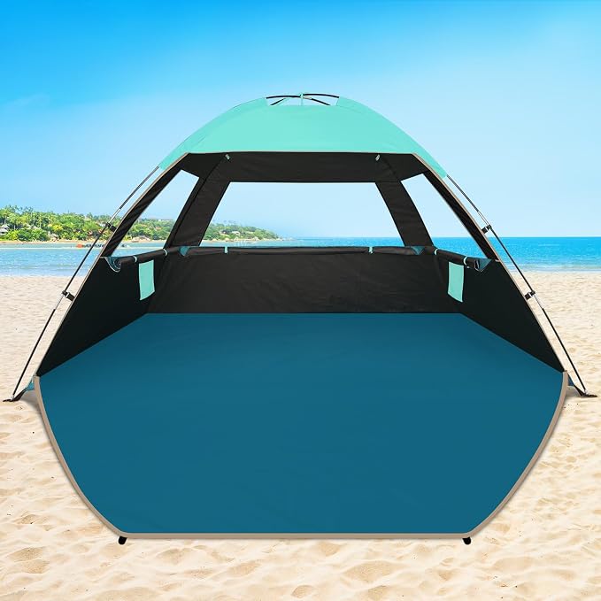 Turquoise with Dark Shelter