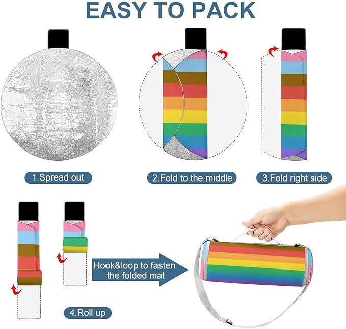 Progress Flag Rainbow Colours