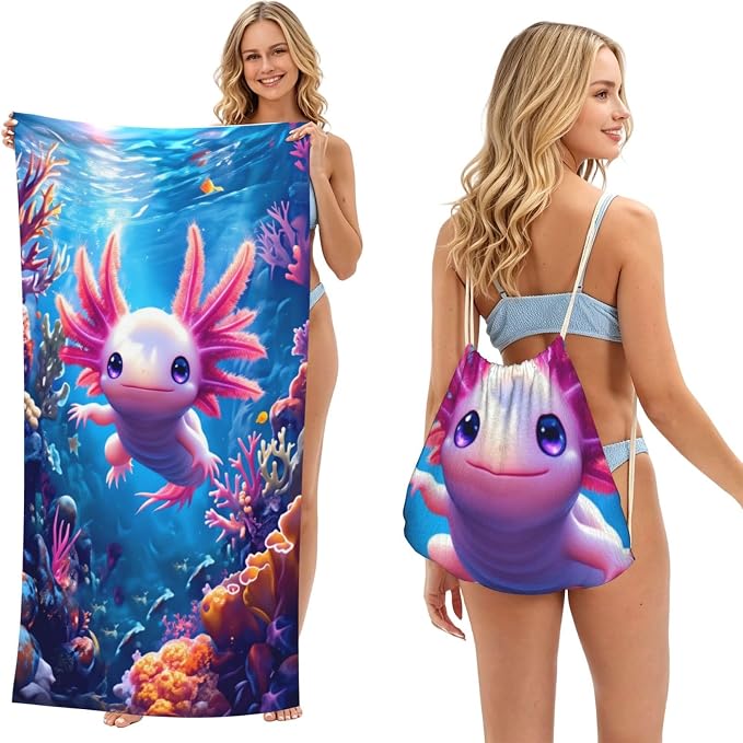 Axolotl Underwater Adventure