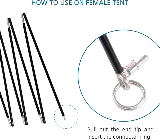 12ft 1.4 in 2 Poles