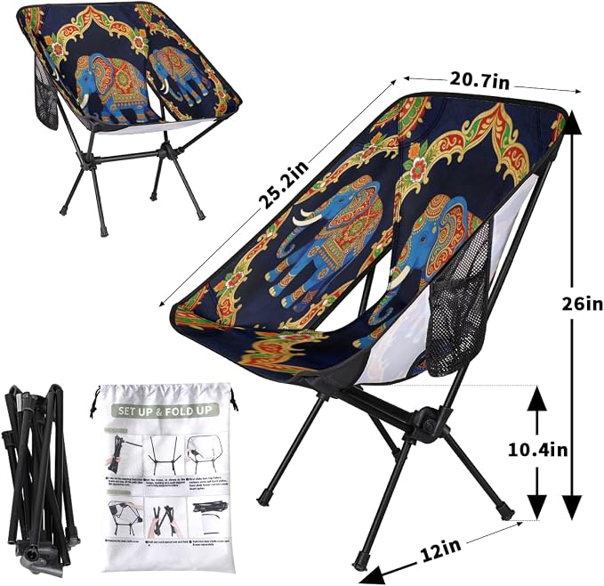 Ethnic Style Elephant Pattern