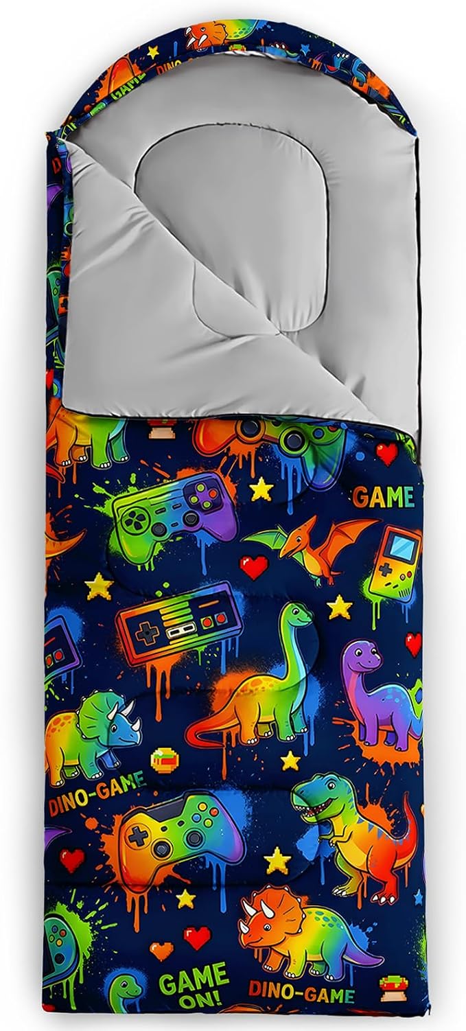 Colorful gamer Dinosaur