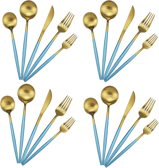 Blue Handle Gold