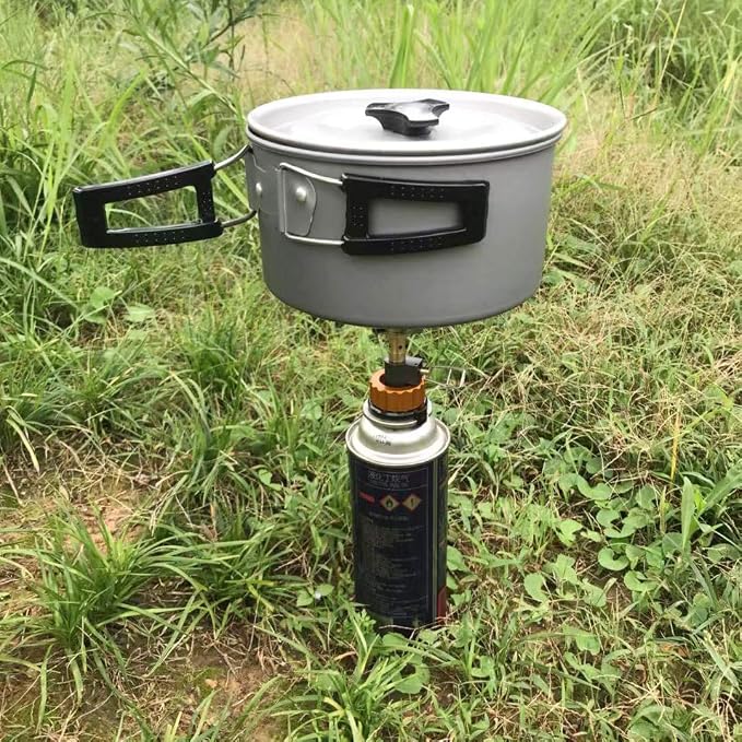 mini stove with adapter