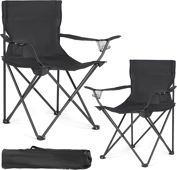 Black Chair 2pcs