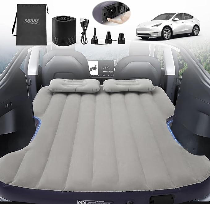 For Tesla Model Y 2020-2025 2026 Grey With Blue
