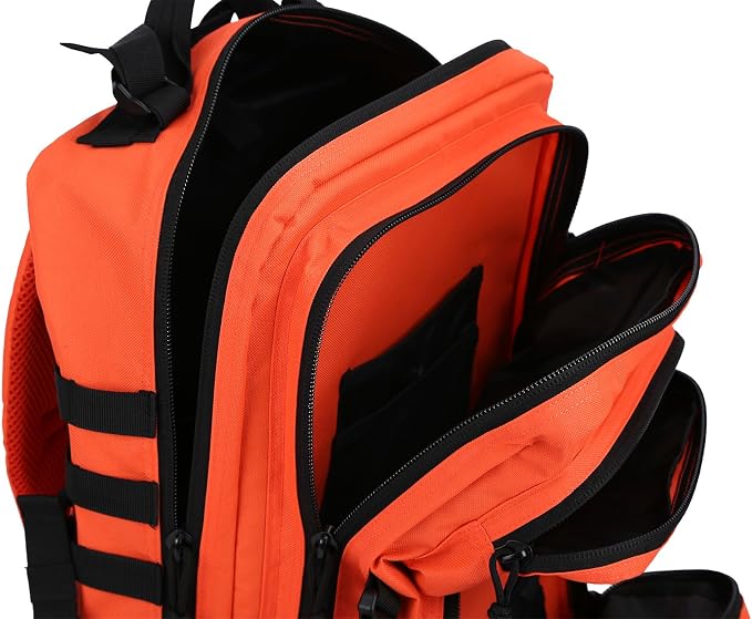 Orange-black