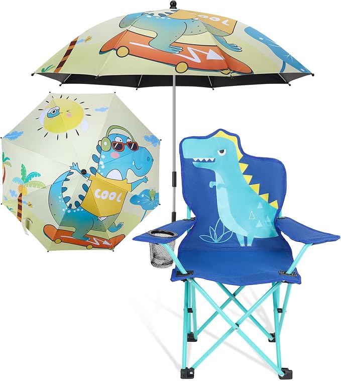 Dinosaur With Umbrella