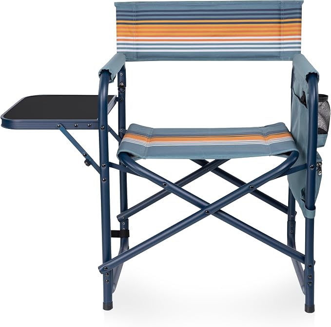Marine Stripe With Navy Blue Frame