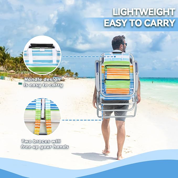 High Back Multi-color