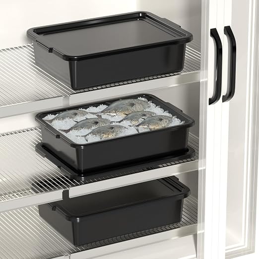 Black with lid