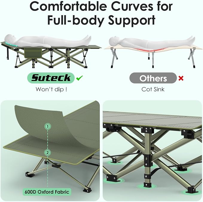 Green Cot & Green Pad