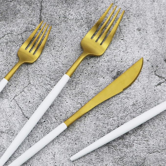 White Handle Gold