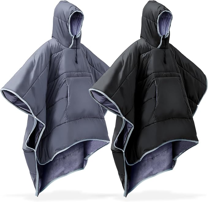 Black and Dark Grey