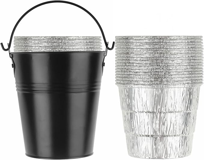 Black Bucket & 15-pack Liners