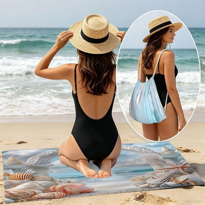 Beach Shell Arch Ocean View