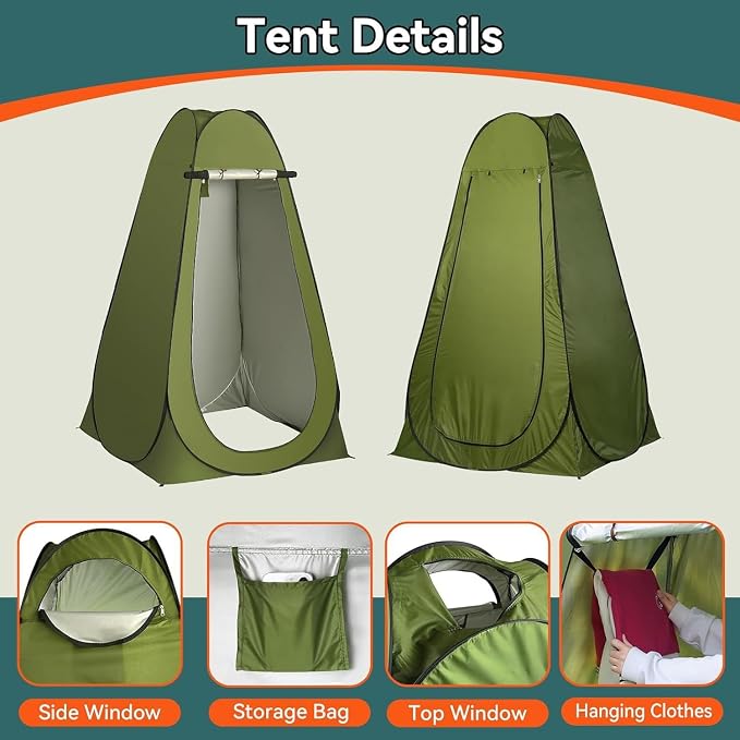 Toilet+Green Tent