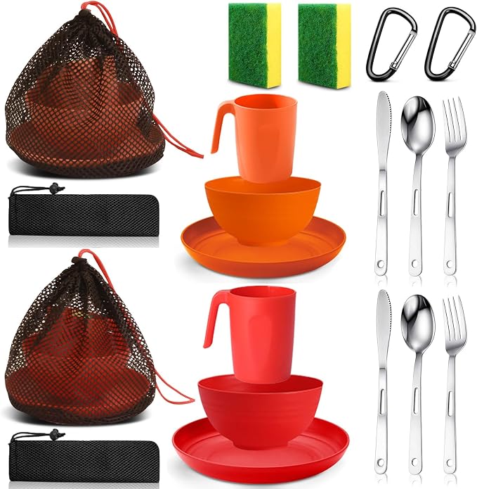 Orange and Red