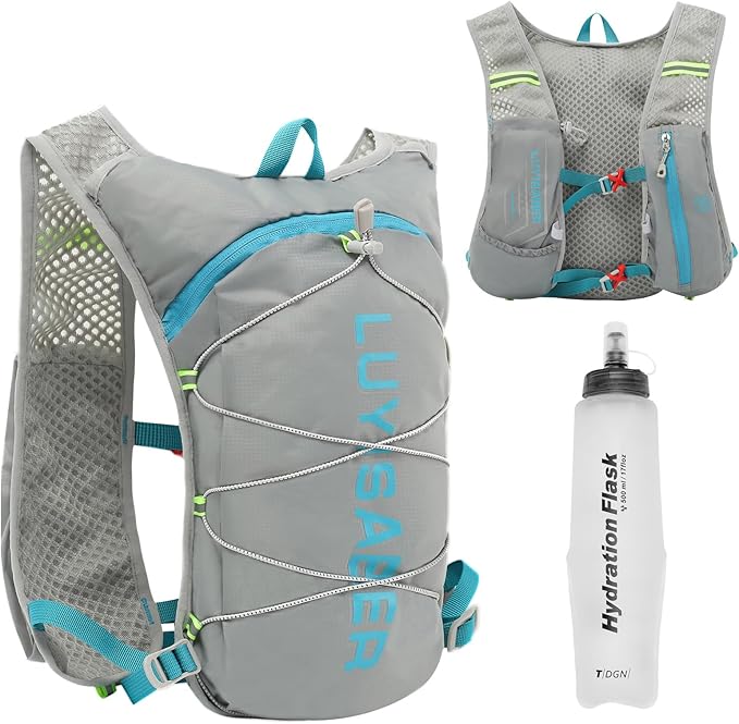 #4 Grey with a 500ml Water Bottle